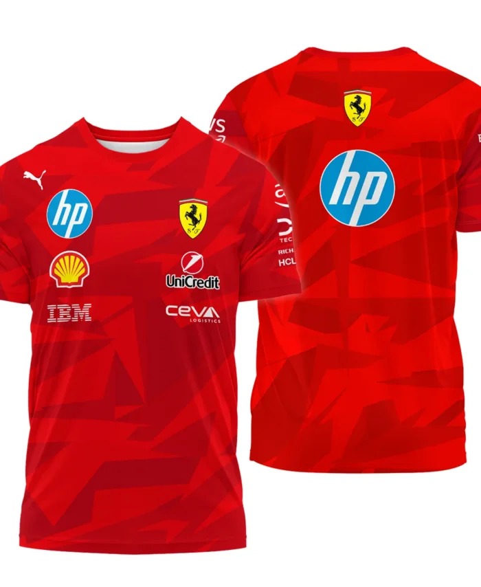 Scuderia Ferrari 2025 F1 20 Years of Red Racing Suit T-Shirt BLVAFRR281125A3TS