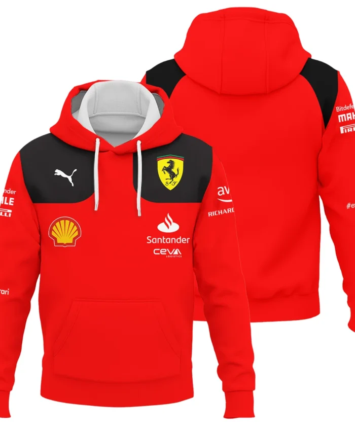 Scuderia Ferrari Racing F1 Exclusive Logo Hoodie BLF1R19325A2HD