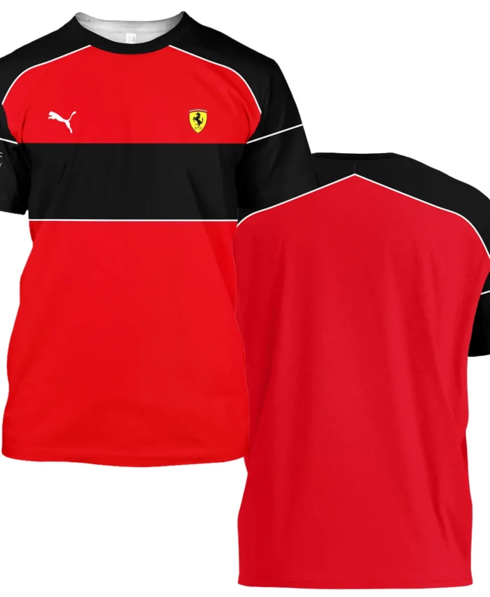 Scuderia Ferrari Racing F1 T-Shirt All Over Prints BLF1R19325A4TS