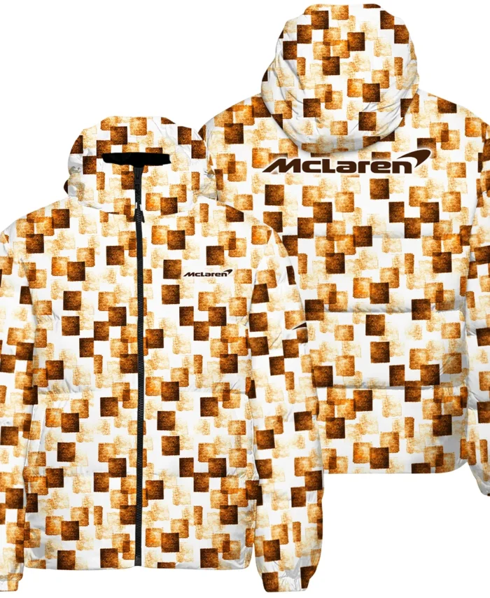 Square Pattern McLaren F1 - Down & Puffer Jackets BLMCL201025A2HCJ