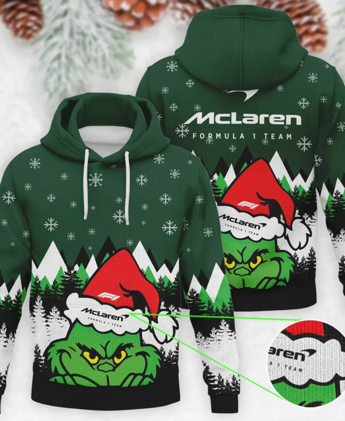 The Grinch McLaren Formula 1 - Knitted Hoodie BLVAF12209250A17MCL