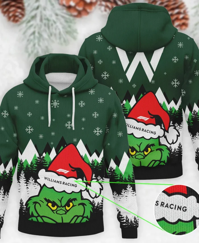 The Grinch Williams Formula 1 - Knitted Hoodie BLVAF12209250A17WIL