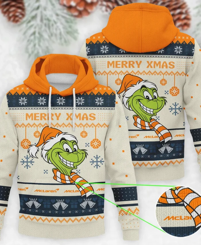The Grinch x McLaren Formula 1 - Knitted Hoodie BLVAF12209250A13MCL