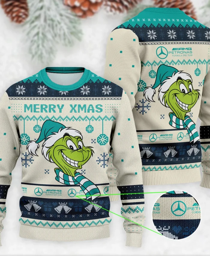 The Grinch x Mercedes Formula 1 - Ugly Sweater BLVAF1220925A13MER