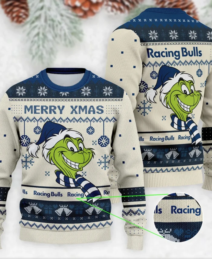 The Grinch x Racing Bulls Formula 1 - Ugly Sweater BLVAF1220925A13RAC