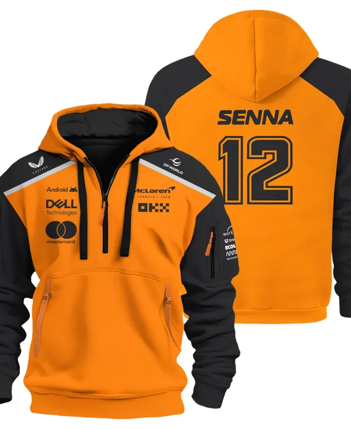 The Racing Legend Fanwear Exclusive Hoodie Half Zip BLF16625A2HDF CleanFit