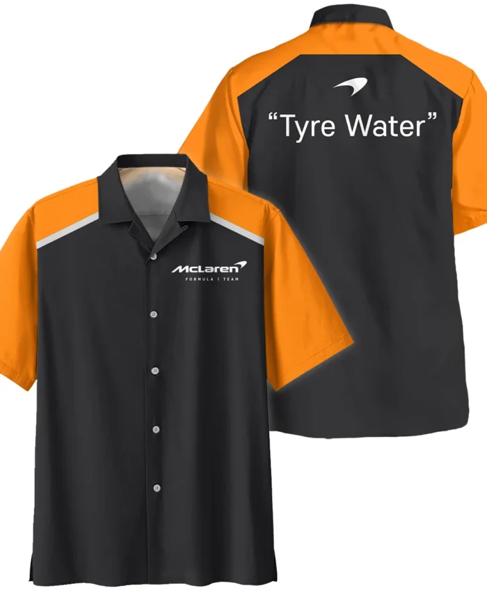 Tyre Water McLaren Formula One Exclusive Hawaiian Shirt BLF115525A1HW