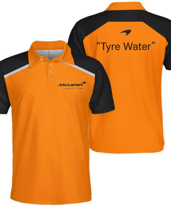 Tyre Water McLaren Formula One Exclusive Polo Shirt BLF115525A2PL