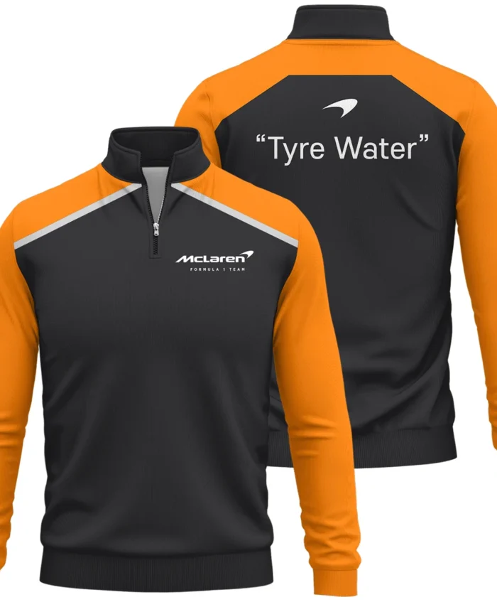 Tyre Water McLaren Formula One Exclusive Quarter-Zip Sweatshirt BLF115525A1QZS