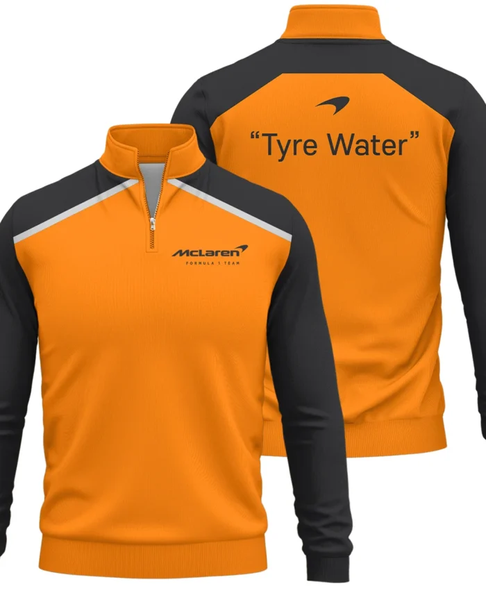 Tyre Water McLaren Formula One Exclusive Quarter-Zip Sweatshirt BLF115525A2QZS