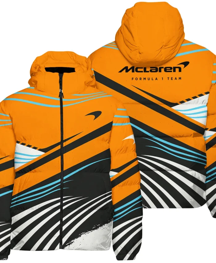 Waves Pattern McLaren F1 Exclusive Down & Puffer Jackets BLF131525A1HCJ