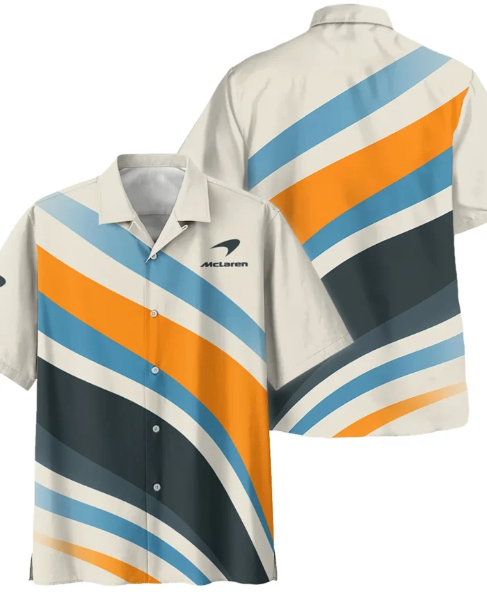 Waves Pattern McLaren F1 Exclusive Hawaiian Shirt BLMCL1625A2HW