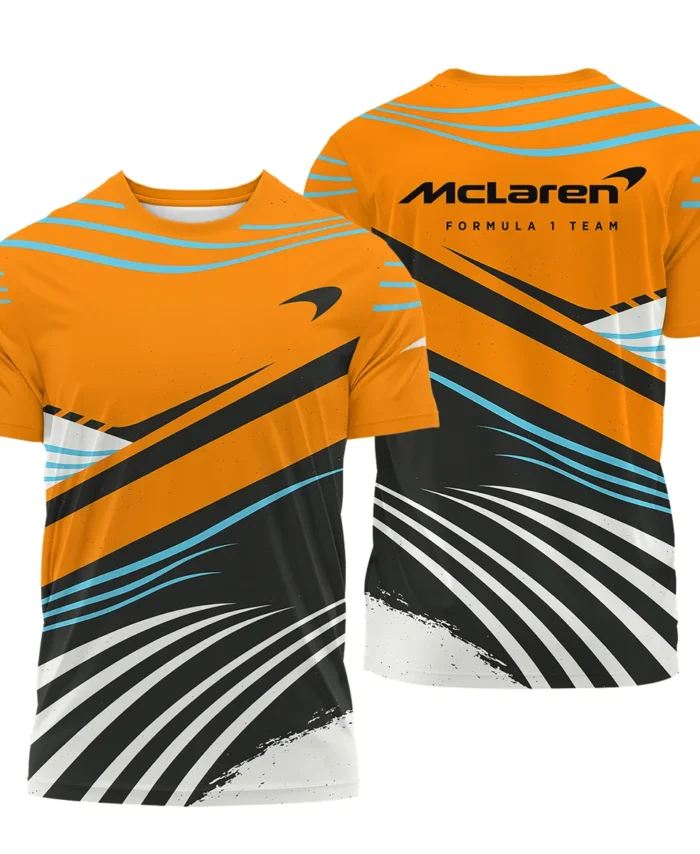 Waves Pattern McLaren F1 Exclusive T-Shirt BLF131525A1TS