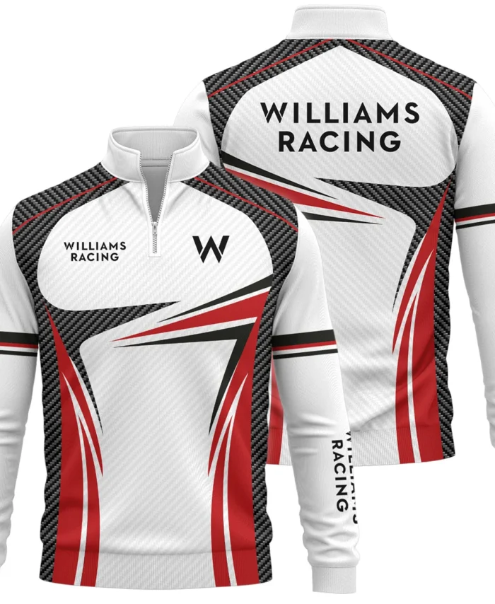 Williams F1 Team For Fans - Quarter Zip Sweatshirt BLVAF1031225A1WILQZS