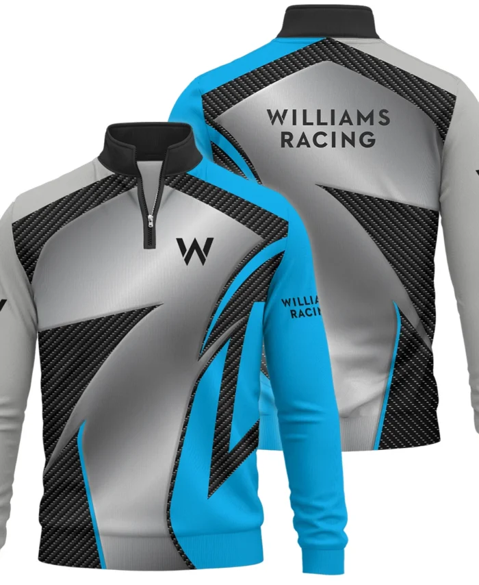 Williams F1 Team For Fans - Quarter Zip Sweatshirt BLVAF1031225A2WILQZS