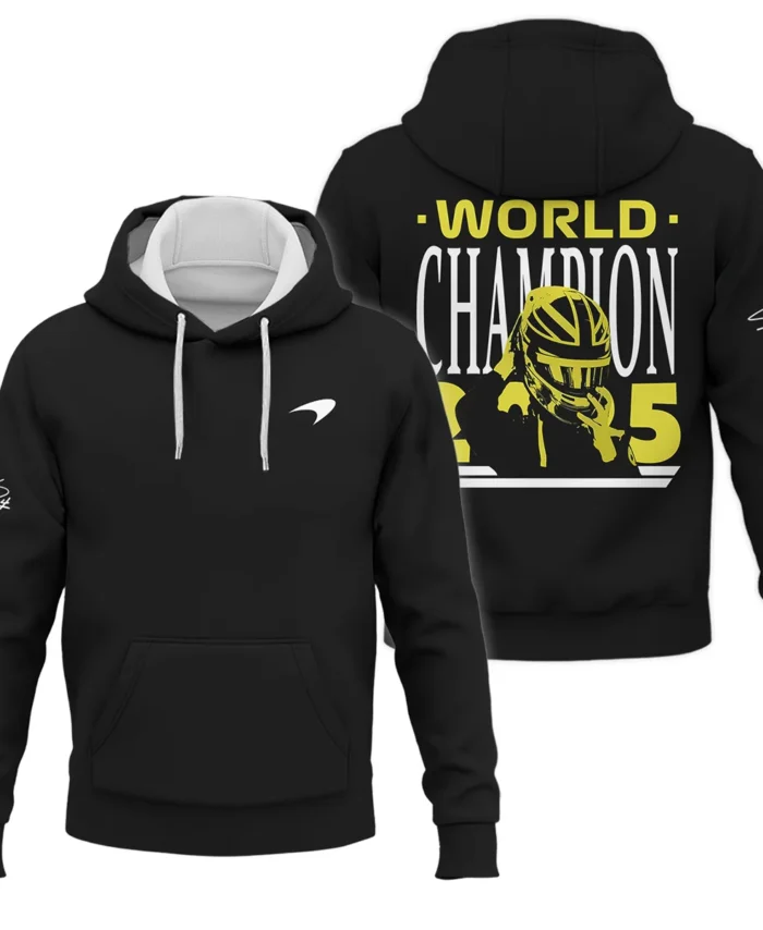 World Champion 2025 Lando Norris McLaren F1 Team Hoodie BLVALN051225A5HD