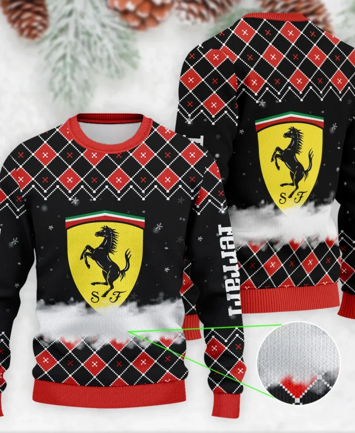 X-Mas Ferrari Formula 1 - Ugly Sweater BLVAF1220925A3FRR
