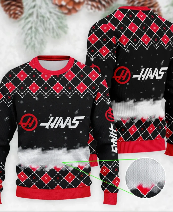 X-Mas Haas Formula 1 - Ugly Sweater BLVAF1220925A3HAAS