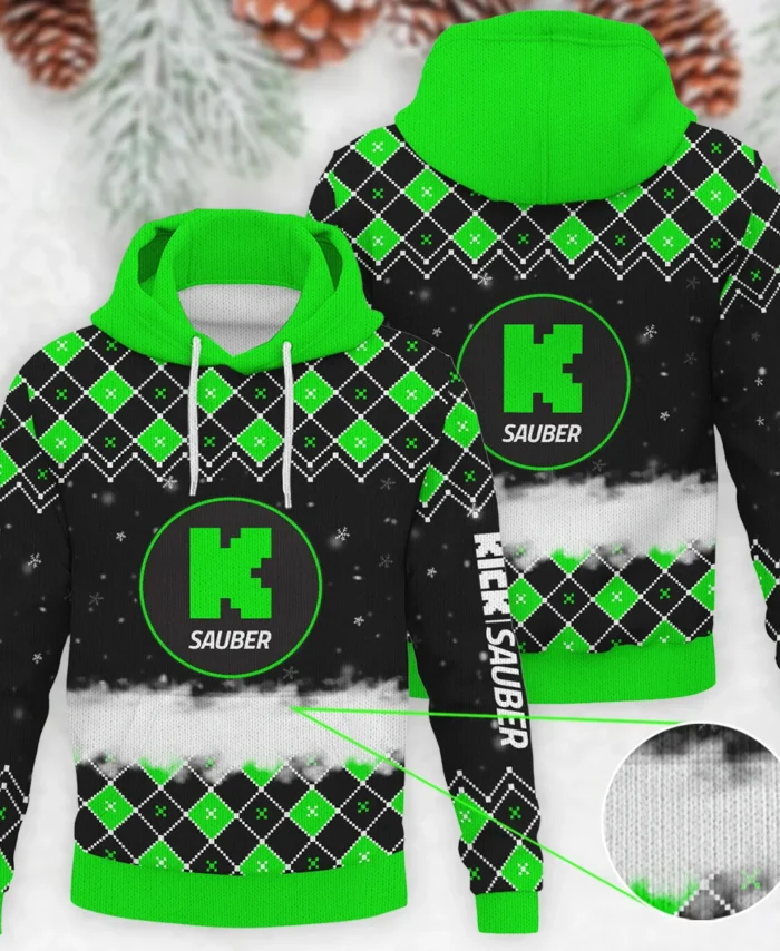 X-Mas Kick Sauber Formula 1 - Knitted Hoodie BLVAF12209250A3KS