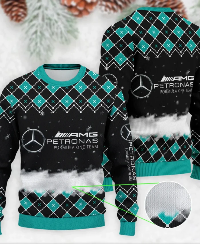 X-Mas Mercedes Formula 1 - Ugly Sweater BLVAF1220925A3MER