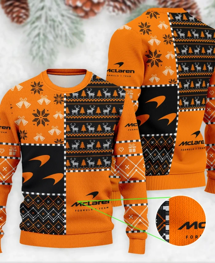 X-Mas Pattern McLaren Formula 1 - Ugly Sweater BLVAF1220925A2MCL