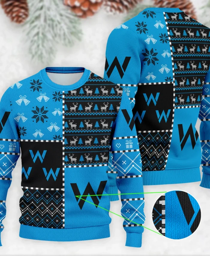 X-Mas Pattern Williams Formula 1 - Ugly Sweater BLVAF1220925A2WIL