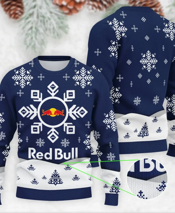 Xmas Pattern Red Bull Racing Formula 1 - Ugly Sweater BLVAF1220925A26RBR
