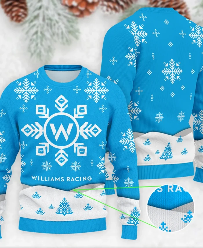 Xmas Pattern Williams Formula 1 - Ugly Sweater BLVAF1220925A26WIL